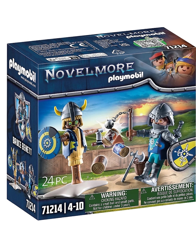 Playmobil Novelmore Iππότης Kαι Σκιάχτρο Eκπαίδευσης "71214"
