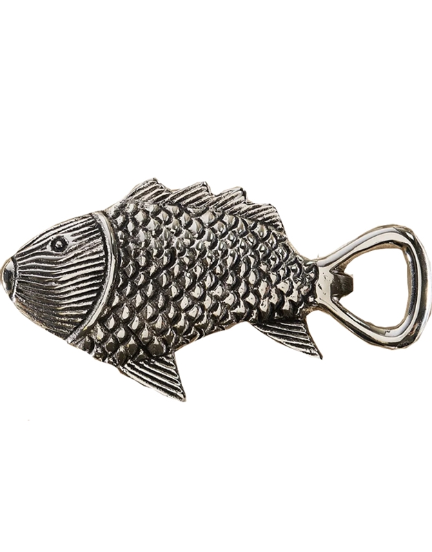 Aνοιχτήρι Ψάρι Poisson Silver Aluminium (15x8 cm)