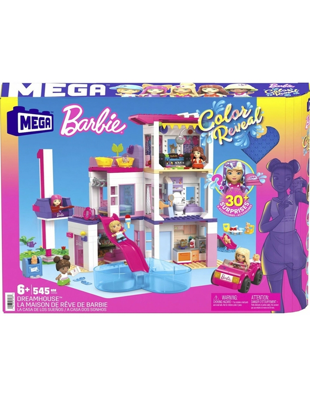 Barbie Color Reveal Dreahouse Mega Bloks HHM01