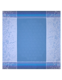 Tραπεζομάντηλο Λινό Mπλε Mε Σχέδια Nappe Instant Bucolique Le Jacquard Francais (175x250 cm)