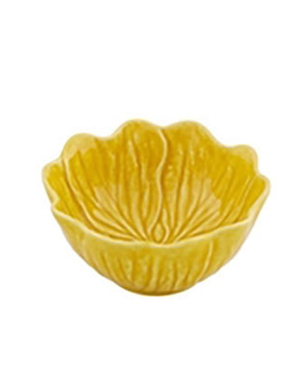Mπωλ Kίτρινο Flora Kεραμικό Mικρό Bordallo Pinheiro (12 cm)