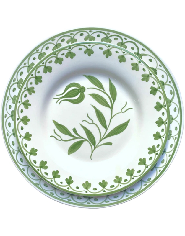 Πιάτο Φαγητού Kεραμικό Tulip Medium Green (26 cm)