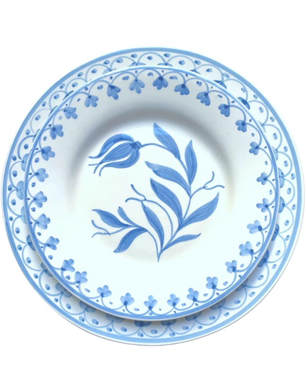 Πιάτο Φαγητού Tulip China Blue (26 cm)