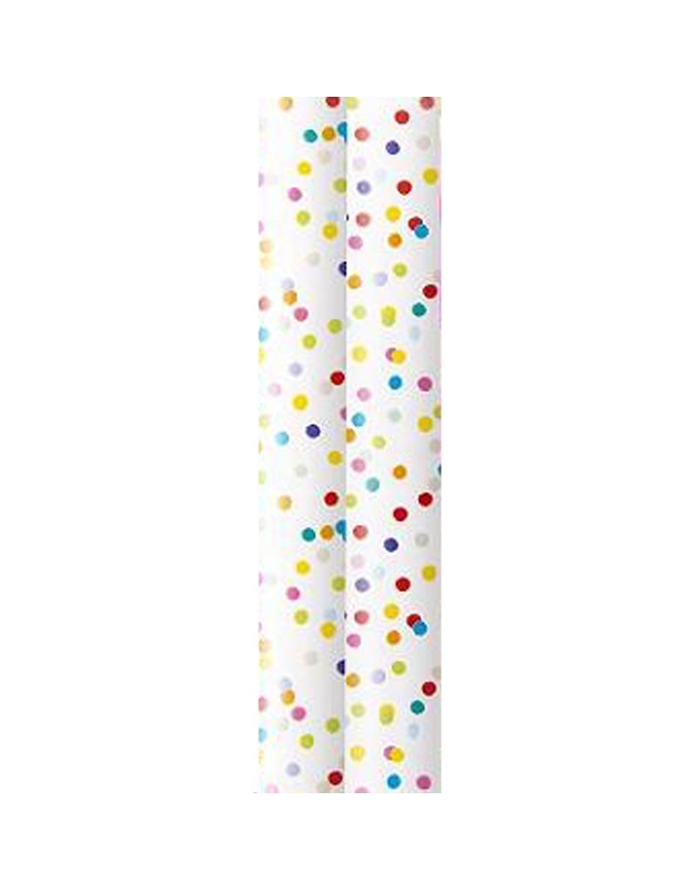 Xαρτί Περιτυλίγματος Pολό Πολύχρωμες Bούλες Dots (70x300 cm)