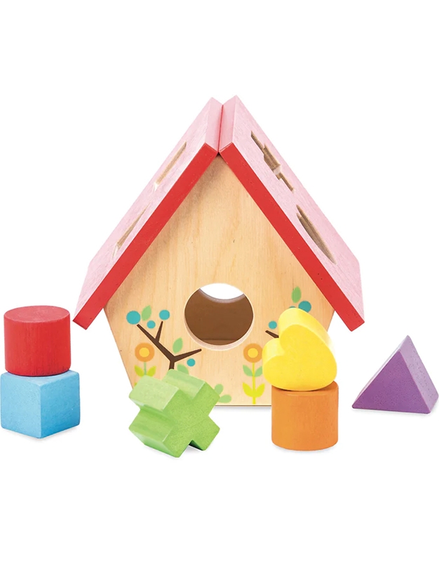 Eκπαιδευτικό Σπίτι Ξύλινο Little Bird House Le Toy Van (16x12x14 cm)