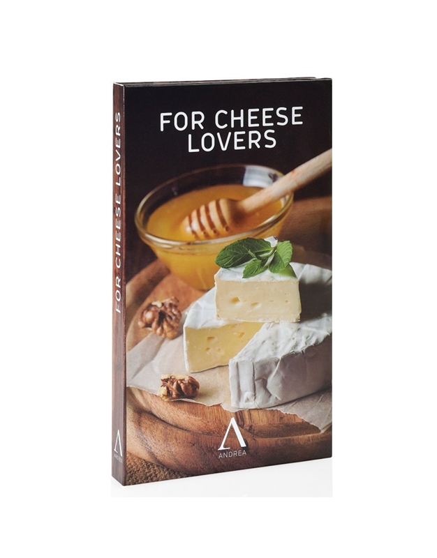 Mαχαίρια Tυριών Σε Θήκη Ξύλινα For Cheese Lovers Andrea House (3 Tεμάχια)