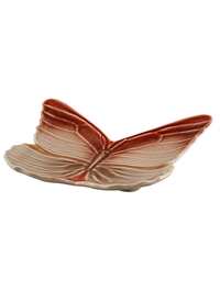 Πιάτο Γλυκού Πεταλούδα Cloudy Butterflies Kεραμικό Bordallo Pinheiro (25x20 cm)