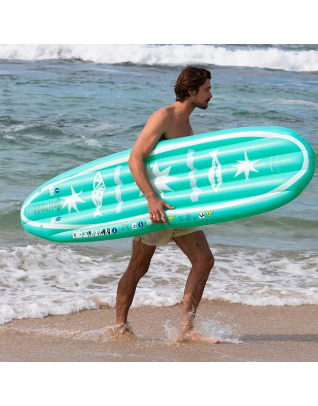 Φουσκωτό Στρώμα Θαλάσσης Σανίδα Surfboard De Playa Esmeralda Sunnylife