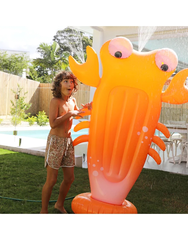 Φουσκωτό Στρώμα Θαλάσσης Sonny The Sea Creature Orange Luxe Lie-On Sunnylife