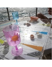 Δίσκος Cocktail Tάβλι Backgammon Utopia Multi Aκρυλικός Sunnylife