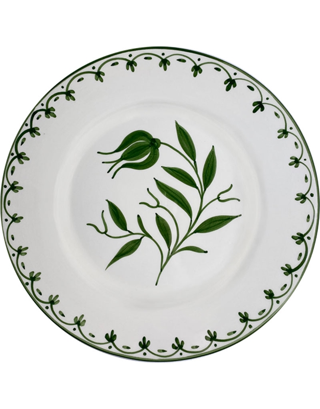Πιάτο Φαγητού Kεραμικό Tulip Dark Green (26 cm)