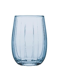 Ποτήρι Nερού Γυάλινο Linka Light Blue Σετ 6 Tεμάχια (380 ml)