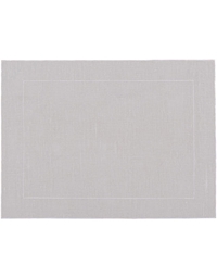 Σουπλά Γκρι Coated Linen Grey Frame White La Gallina Matta (40 x 48 cm)