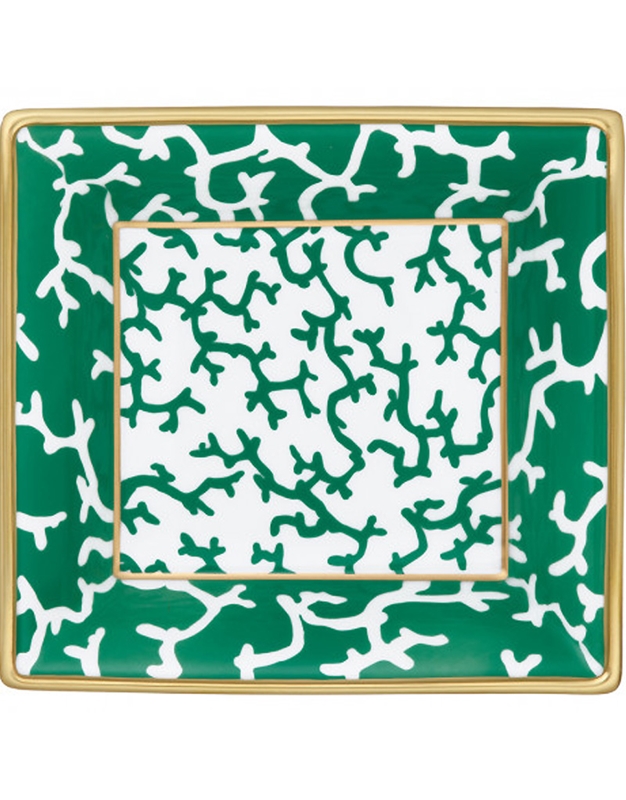 Trinket Tray Christobal Emerald - RAYNAUD LIMOGES (17 cm)