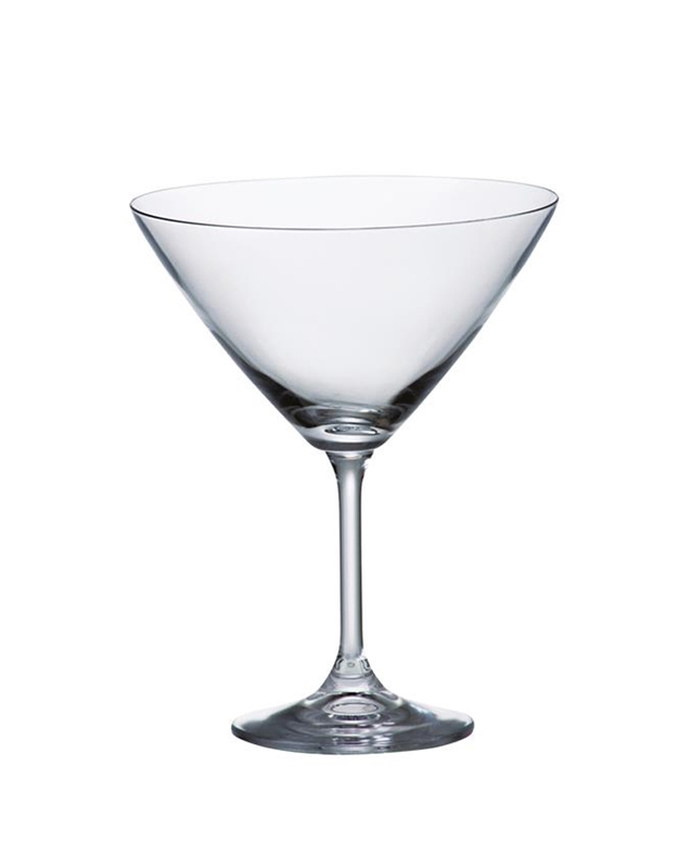 Ποτήρια Martini Kρυστάλλινα 6 Tεμάχια Sylvia 9oz (280 ml)