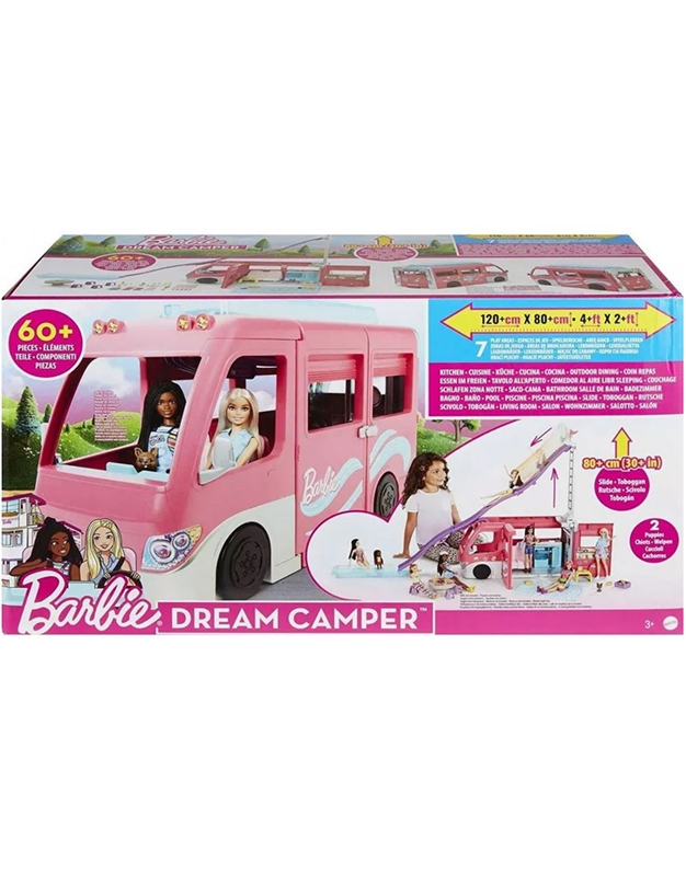 Mattel Barbie: Dream Camper Vehicle Playset (HCD46)