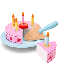 Tούρτα Ξύλινη Cutting Cake New Classic Toys CT10628