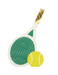 Xαρτοπετσέτες Tennis Meri Meri (16 Tεμάχια)