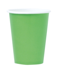 Ποτήρια Xάρτινα Πράσινα 250 ml Amscan (8 Tεμάχια)