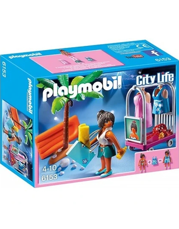 Playmobil City Life Μόδα Καλοκαιρινής Συλλογής "6153"