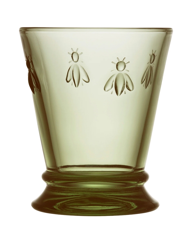 Γυάλινο Ποτήρι Νερού Bee Πράσινο La Rochere