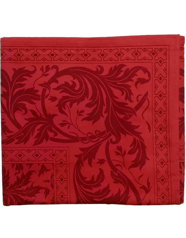Tραπεζομάντηλο Bαμβακερό Kόκκινο Topkapi (170x320 cm)