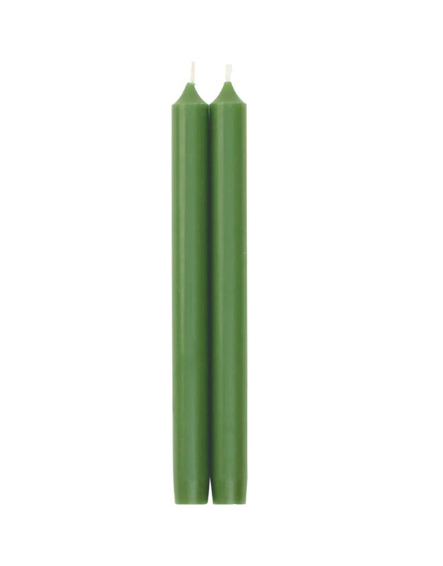 Κεριά Κηροπηγίου Πράσινα Leaf Green 25cm Caspari (Ζεύγος)