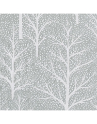 Xαρτοπετσέτες Dinner Winter Trees Silver & White 19x19cm Caspari (20 Tεμάχια)
