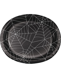 Πιατέλα Xάρτινη Spider Webs Creative Converting (25x30 cm)