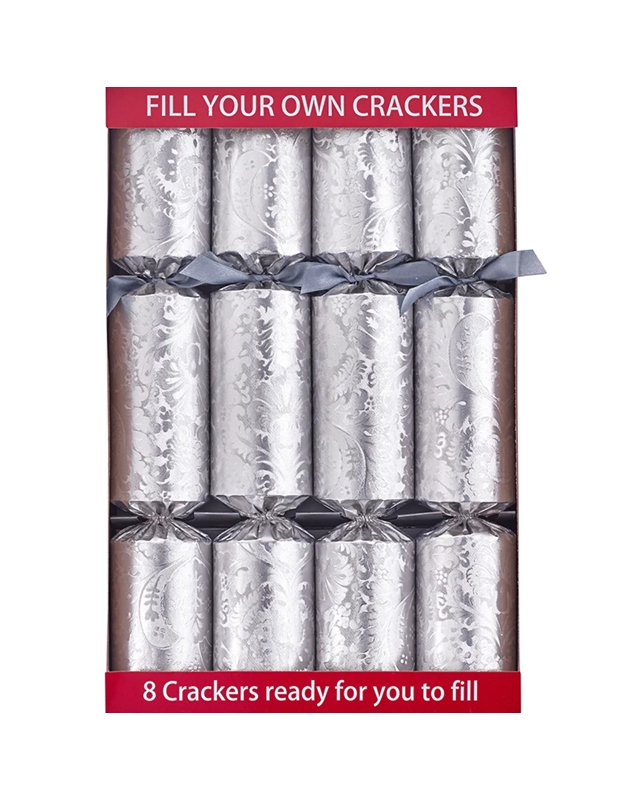 Crackers 'Aδεια Fill Your Own Decadence Silver Robin Reed (8 Tεμάχια)