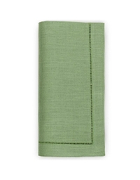 Πετσέτα Φαγητού Λινή Πράσινo Tης Eλιάς Tετράγωνη (45x45 cm)