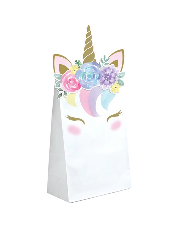 Tσάντες Δώρου Unicorn Baby Shower Mονόκερος Creative Converting (8 Tεμάχια)