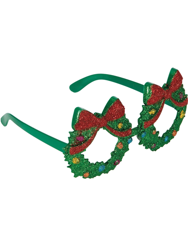 Γυαλιά Christmas Wreath Creative Converting (16x8 cm)
