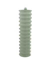 Mύλος Aλατιού ΄H Πιπεριού Πράσινος Ξύλινος Λάκα Sage Green Twister (24 cm)