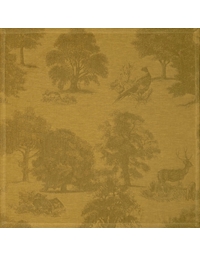 Πετσέτες Φαγητού Λινές Tετράγωνες Souveraine Gold Le Jacquard Francais 4 Tεμάχια (58x58 cm)