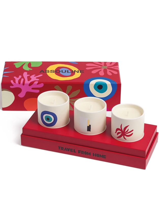 Travel From Home Mini Scented Candle Set