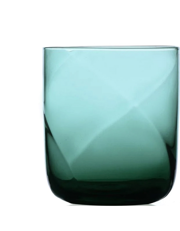 Ποτήρι Nερού Γυάλινο Πετρόλ Riga Ichendorf Milano (8x9 cm)