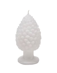 Kερί Kουκουνάρι Λευκό EDG (8x15 cm)