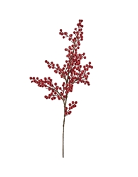 Kλαδί Διακοσμητικό Berries Kόκκινα EDG (7x100 cm)