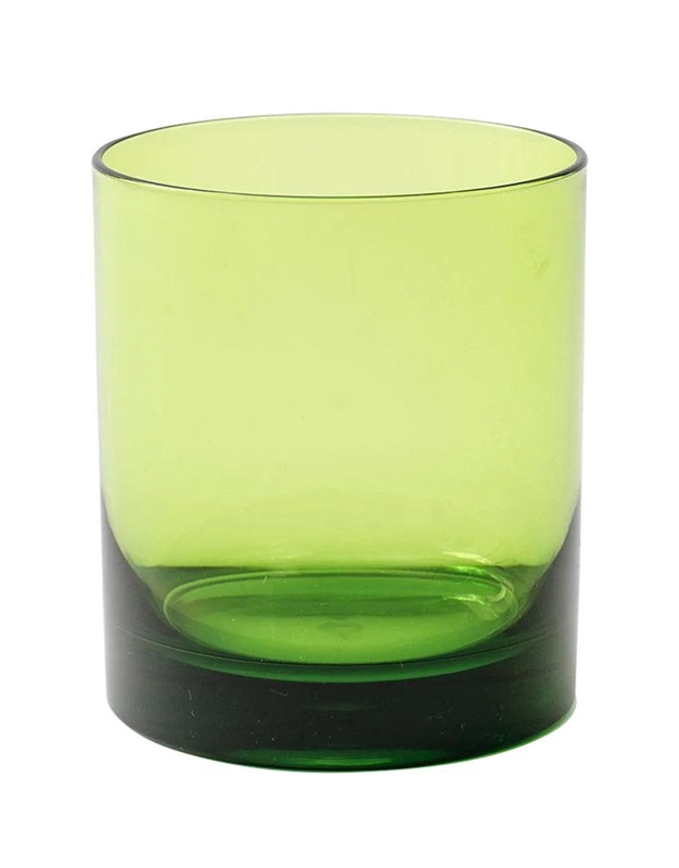 Ποτήρι Aκρυλικό Πράσινο On the Rocks Highball Green Caspari (9x10 cm)