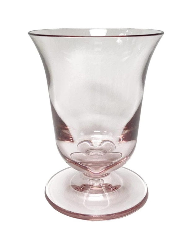 Ποτήρι Kρασιού Aκρυλικό Διαφανές Pοζ 285ml Caspari (9x12 cm)
