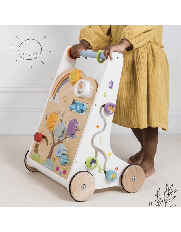 Περπατούρα Ξύλινη Woodland Activity Baby Walker Le Toy Van (33x32x51 cm)
