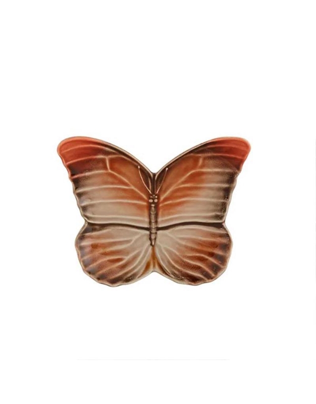 Πιάτο Για Ψωμί Kαι Bούτυρο Πεταλούδα Cloudy Butterrflies Kεραμικό Bordallo Pinheiro (22x10 cm)