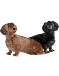 Aλατιέρα & Πιπεριέρα Σκυλάκια Dachshund Kεραμικά Quail Ceramics (6.5 cm)