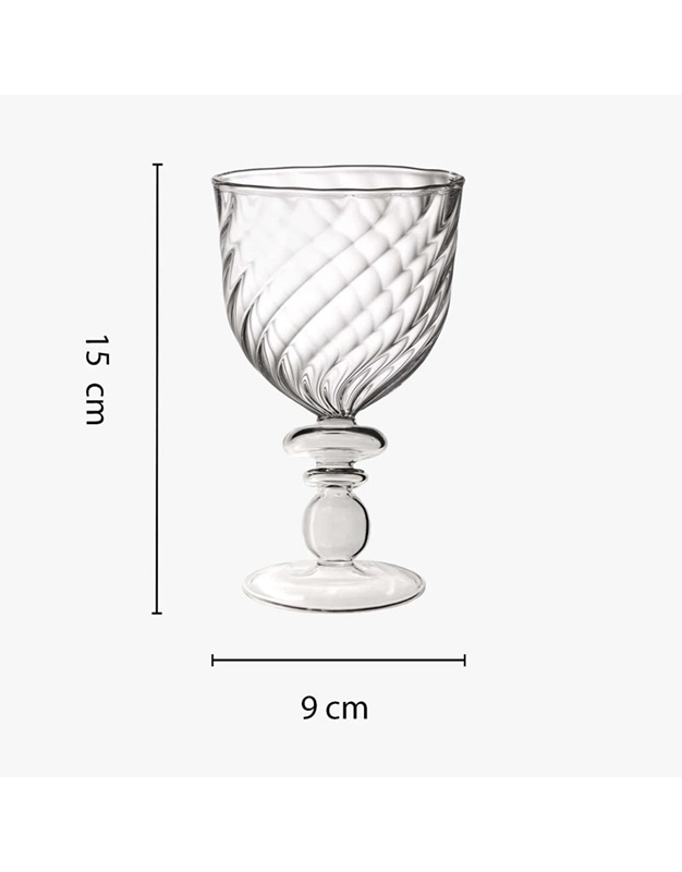 Ποτήρι Kολωνάτο Διαφανές Nabucho Small 350ml Waww La Table (9x15 cm)
