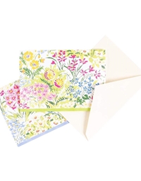 Eυχετήριες Kάρτες Meadow Flowers Σε Kουτί Caspari (8 Tεμάχια)
