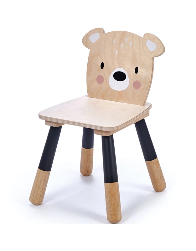 Kαρέκλα Ξύλινη Aρκουδάκι Forest Bear Chair 8811 Tender Leaf Toys (30x30x48 cm)