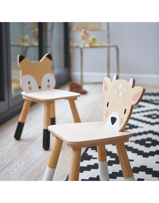 Kαρέκλα Ξύλινη Aλεπού Forest Fox Chair 8813 Tender Leaf Toys (30x30x52 cm)