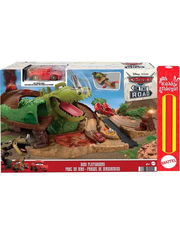 Λαμπάδα Cars Roll And Chomp Dino Mattel HMD74