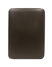 Note Pad Ηolder Zip Smooth Pinetti (Coffee)